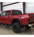 gmc canyon 2005 dk  red z71 sle gasoline 5 cylinders 4 wheel drive automatic 79110