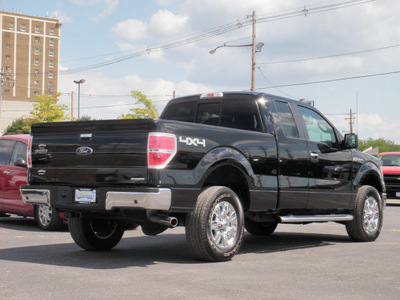 ford f 150 2011 black xlt 4x4 flex fuel 8 cylinders 4 wheel drive shiftable automatic 61832