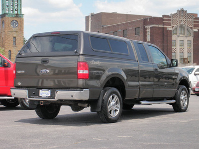 ford f 150 2008 green xlt 4x4 flex fuel 8 cylinders 4 wheel drive automatic with overdrive 61832