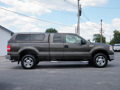 ford f 150 2008 green xlt 4x4 flex fuel 8 cylinders 4 wheel drive automatic with overdrive 61832