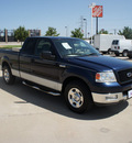 ford f 150 2004 blue pickup truck xlt gasoline 8 cylinders rear wheel drive automatic with overdrive 76108