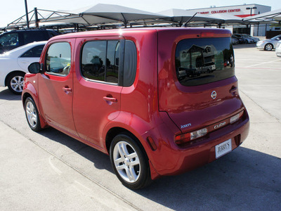 nissan cube 2009 red suv 1 8 gasoline 4 cylinders front wheel drive automatic 76087