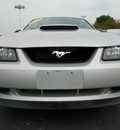 ford mustang 2004 silver coupe gasoline 6 cylinders rear wheel drive automatic 60007