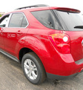 chevrolet equinox 2013 red lt gasoline 4 cylinders front wheel drive automatic 60007