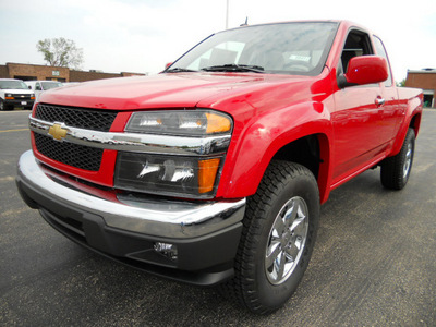 chevrolet colorado 2012 red lt gasoline 5 cylinders 4 wheel drive automatic 60007
