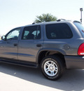 dodge durango 2003 dk  gray suv sxt gasoline 8 cylinders rear wheel drive automatic with overdrive 76018