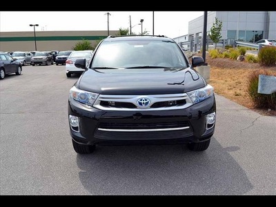 toyota highlander hybrid 2012 black suv 2012 toyota highlander hybrid limit 6 cylinders cont  variable trans  46219