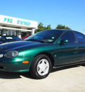 ford taurus 1999 dk  green sedan se gasoline v6 front wheel drive automatic with overdrive 76011