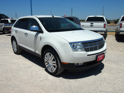 lincoln mkx 2009 white suv elite gasoline 6 cylinders front wheel drive automatic 76234