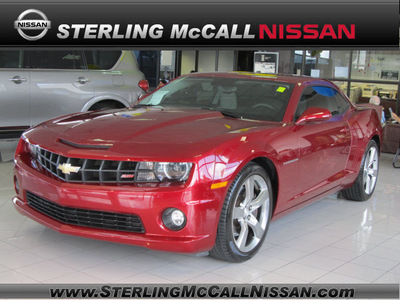 chevrolet camaro 2010 red coupe ss gasoline 8 cylinders rear wheel drive automatic with overdrive 77477