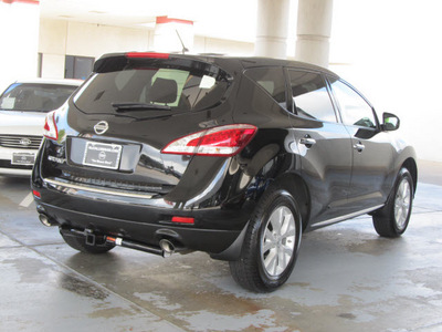 nissan murano 2011 black s gasoline 6 cylinders front wheel drive automatic with overdrive 77477