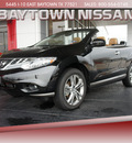 nissan murano crosscabriolet 2011 black gasoline 6 cylinders all whee drive automatic 77521