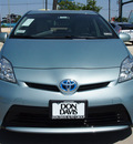 toyota prius 2012 lt  blue hatchback two hybrid 4 cylinders front wheel drive automatic 76011