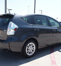toyota prius v 2012 gray wagon three hybrid 4 cylinders front wheel drive automatic 76011