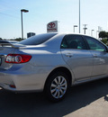toyota corolla 2012 silver sedan le gasoline 4 cylinders front wheel drive automatic 76011