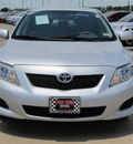 toyota corolla 2009 silver sedan xle gasoline 4 cylinders front wheel drive automatic with overdrive 77469