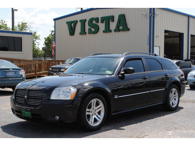 dodge magnum 2005 black wagon rt gasoline 8 cylinders rear wheel drive automatic 77088