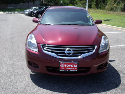 nissan altima 2010 dk  red sedan 2 5 s gasoline 4 cylinders front wheel drive automatic 75604