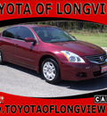nissan altima 2010 dk  red sedan 2 5 s gasoline 4 cylinders front wheel drive automatic 75604