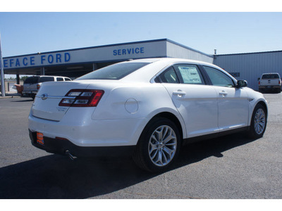 ford taurus 2013 white sedan limited gasoline 6 cylinders front wheel drive automatic 79045