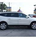 chevrolet traverse 2011 white ltz 6 cylinders 6 speed automatic 78216