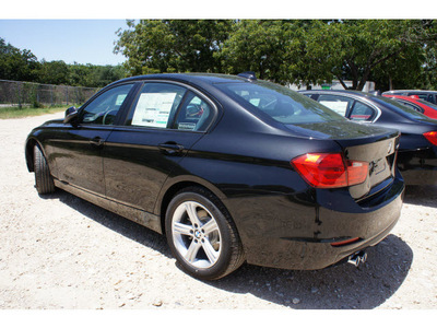 bmw 328i 2013 black sedan gasoline 4 cylinders rear wheel drive automatic 78729