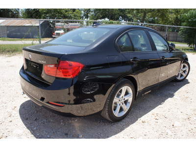 bmw 328i 2013 black sedan gasoline 4 cylinders rear wheel drive automatic 78729