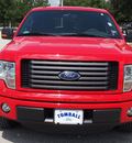 ford f 150 2011 red xlt flex fuel 6 cylinders 2 wheel drive not specified 77375
