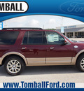 ford expedition 2012 autumn red suv xlt flex fuel 8 cylinders 2 wheel drive automatic 77375