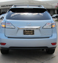 lexus rx 350 2010 blue suv gasoline 6 cylinders front wheel drive shiftable automatic 77074