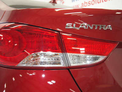 hyundai elantra 2013 red sedan gls gasoline 4 cylinders front wheel drive automatic 75150