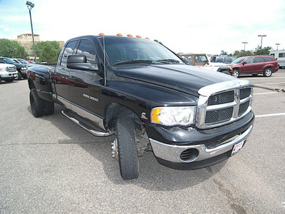 dodge ram 3500 2005 black slt diesel 6 cylinders 4 wheel drive automatic 81212