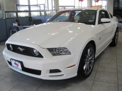 ford mustang 2013 blue coupe gt gasoline 8 cylinders rear wheel drive automatic 77578