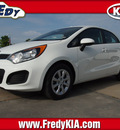 kia rio5 2013 white hatchback ex gasoline 4 cylinders front wheel drive automatic 77034