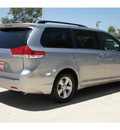 toyota sienna 2012 silver van le 8 passenger gasoline 6 cylinders front wheel drive automatic 78232