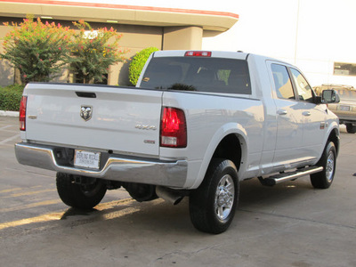 ram ram pickup 2500 2012 white laramie diesel 6 cylinders 4 wheel drive automatic with overdrive 77074