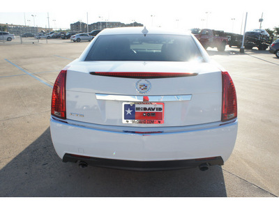 cadillac cts 2010 white sedan 3 0l v6 luxury gasoline 6 cylinders rear wheel drive automatic 77034