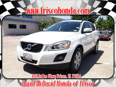 volvo xc60 2010 white suv 3 2 gasoline 6 cylinders front wheel drive shiftable automatic 75034