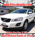 volvo xc60 2010 white suv 3 2 gasoline 6 cylinders front wheel drive shiftable automatic 75034