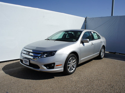 ford fusion 2012 silver sedan sel flex fuel 6 cylinders front wheel drive automatic 75235