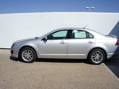 ford fusion 2012 silver sedan sel flex fuel 6 cylinders front wheel drive automatic 75235