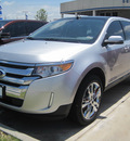 ford edge 2012 silver limited gasoline 6 cylinders all whee drive automatic 77578