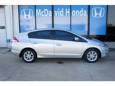 honda insight 2011 silver hatchback ex hybrid 4 cylinders front wheel drive automatic 77034