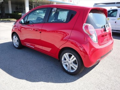 chevrolet spark 2013 red hatchback ls auto gasoline 4 cylinders front wheel drive automatic 76401