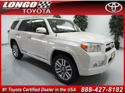 toyota 4runner 2012 white suv limited gasoline 6 cylinders 2 wheel drive not specified 91731