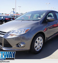 ford focus 2012 gray sedan se flex fuel 4 cylinders front wheel drive automatic 75062