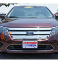 ford fusion 2012 dk  red sedan s gasoline 4 cylinders front wheel drive not specified 78216