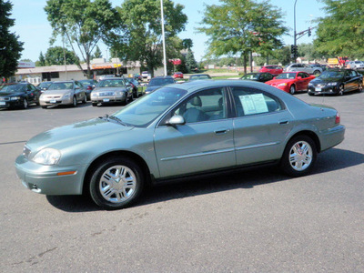 mercury sable 2005 lt green sedan ls gasoline 6 cylinders front wheel drive automatic 55124