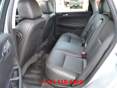 chevrolet impala 2012 silver sedan ltz flex fuel 6 cylinders front wheel drive automatic 76051