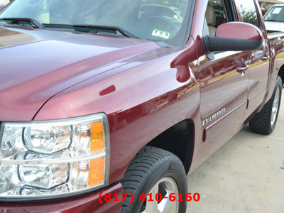 chevrolet silverado 1500 2008 dk  red lt1 flex fuel 8 cylinders 2 wheel drive automatic 76051